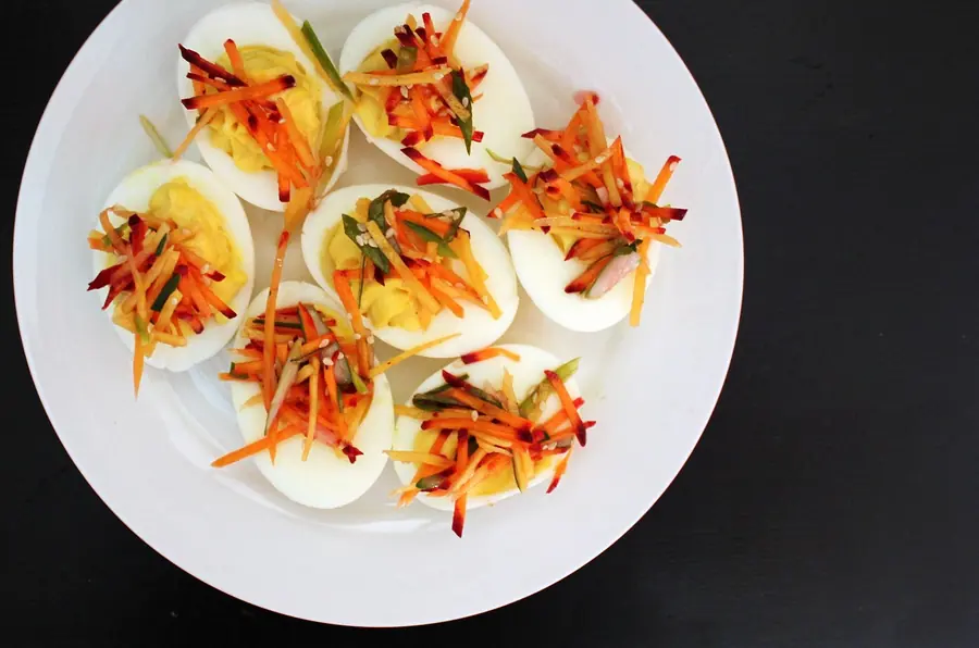 Bright, colourful plated dish reflecting the playful style at No. 6