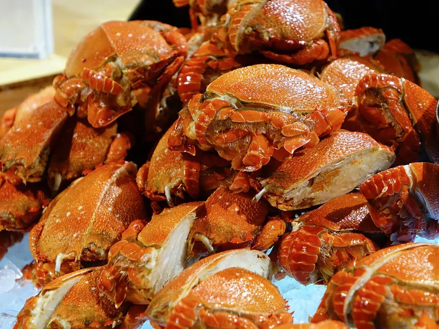 Cornish crab of the kind landed at Padstow for the No. 6 kitchen