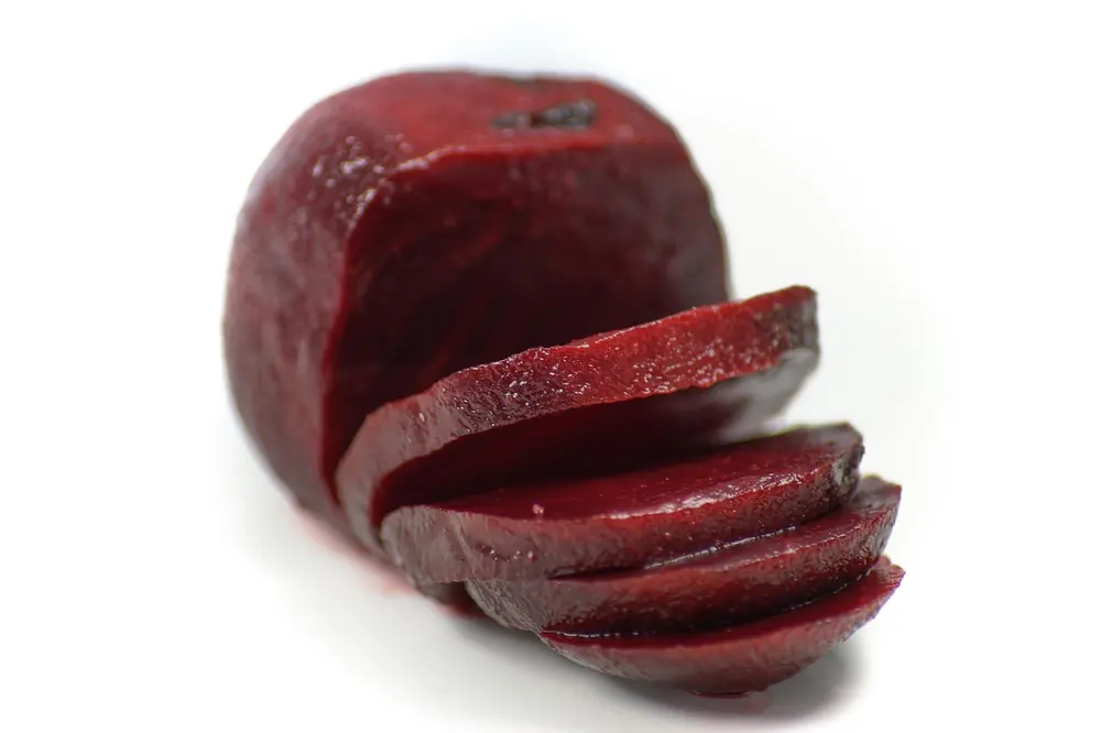 Beetroot of the kind cooked in embers on the Black Swan seasonal menu