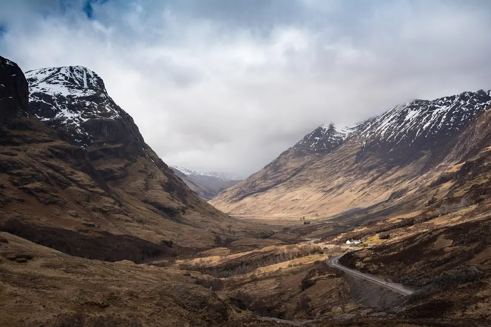 Scottish Highland landscape supplying the game used at The Kitchin